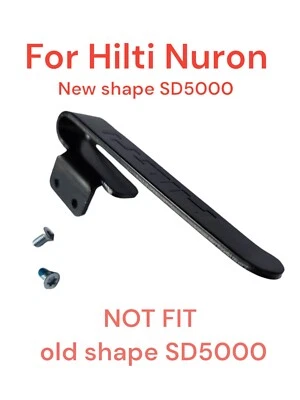 Genuine Hilti part NEW SHAPE NURON sd5000 Screwgun SD 5000 belt hook clip - Image 1 of 4