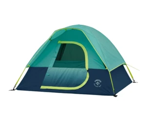NEW! Firefly! Outdoor Gear 30860 Youth 2-Person Camping Tent - Blue/Green Color - Picture 1 of 5