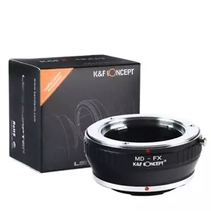 K&F Concept Objektivadapter Minolta MD MC Objektiv auf Fuji X X-Pro2 X-T30 X-A1 X-T1 - Bild 1 von 7