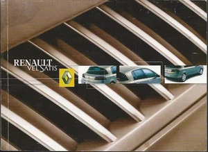 RENAULT VEL SATIS Betriebsanleitung 2002 Bedienungsanleitung VELSATIS BA - Picture 1 of 1