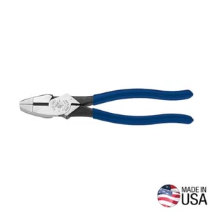 Klein Tools D2139NEG 9" Side Cutting Lineman's Pliers - Picture 1 of 6