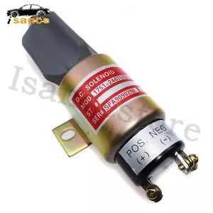 Solénoïde d'arrêt de carburant 24 volts OE 1751-24E7U1B1S5A 1700-2536 NEUF pour Cummins - Photo 1 sur 8
