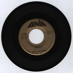 RAUL MARRERO Todavia / Amor Azul (Love is Blue) FANIA RECORDS 463 45rpm Single - Imagen 1 de 3