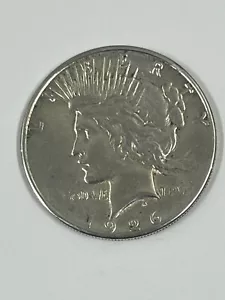 1926-S PEACE SILVER DOLLAR COIN - GOOD CONDITION - Picture 1 of 3