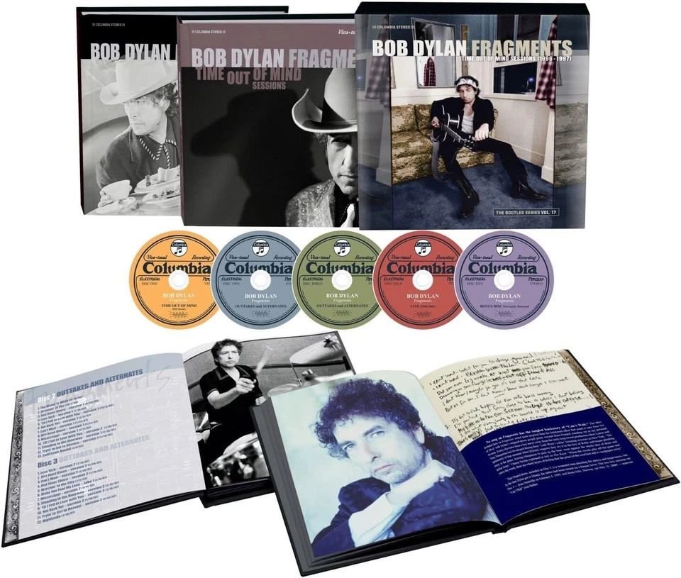 New BOB DYLAN FRAGMENTS TIME OUT OF MIND SESSIONS JAPAN 5 BLU-SPEC CD BOX - Image 1 of 2