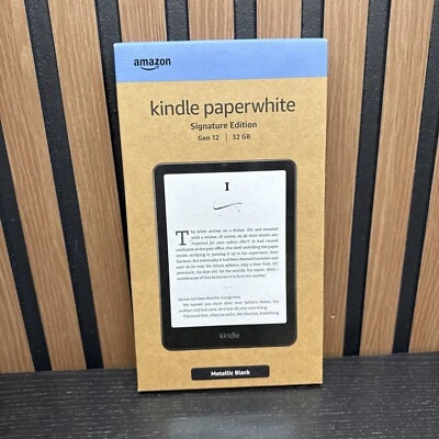 Amazon Kindle Paperwhite 12th Gen 32GB Signature Edition |Without Ads (0131) - Image 1 of 4