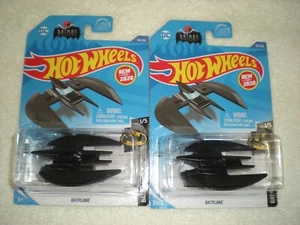 Hot Wheels Batman Batplane Lote (2) Diecast 1:64 - Imagen 1 de 6