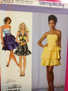 Simplicity Sewing Pattern 2693 Ladies / Misses Dress Size 4-12 Uncut - Picture 1 of 4