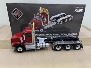 DM 1/50 Escala Internacional HX620 Tridem Tractor Rojo Diecast Modelo Juguete 71008 - Imagen 1 de 6