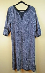 Spruce & Sage NWOT Womens Plus Size 10 Lined Dress Black White Gwynnie Bee - Picture 1 of 5