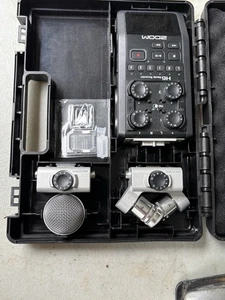 Zoom H6 All Black Handy Recorder w 2 Mic Capsule + SDXC Card Pristine Condition - Picture 1 of 9