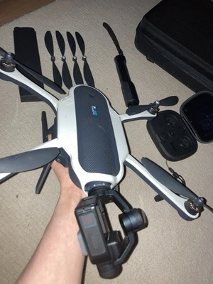 GoPro Karma Drone with Gimbal, Battery, Case, Remote, and Accessories - Image 1 of 4