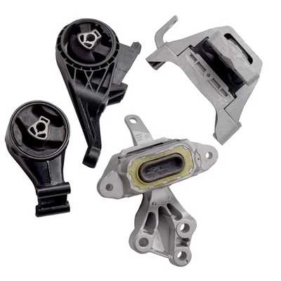 Engine & Trans Mount Set 4PCS For Chevrolet Cruze 2011-2016 1.4L Automatic Trans — 第 1/4 张图片