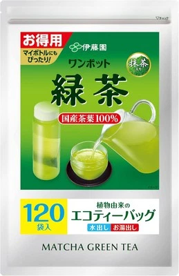 Nuevo ITOEN One-pot té verde con matcha 120 bolsas bolsas económicas de Japón Foto 1 de 4