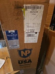 Nordic Pure 20x25x6 AB Merv12 - Picture 1 of 1