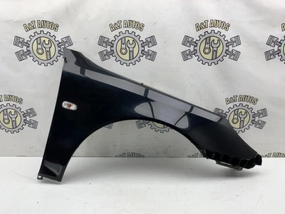 SAAB 9-3 MK2 FL FRONT DRIVER SIDE WING FENDER PAINT CODE 170 BLACK 2007-2012 - Image 1 of 4