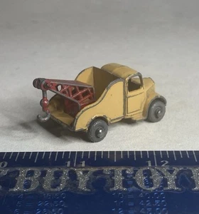 MOKO Lesney Matchbox 13a hellbraun/beige "BEDFORD WRECK TRUCK" Originalversion 1955! - Bild 1 von 8