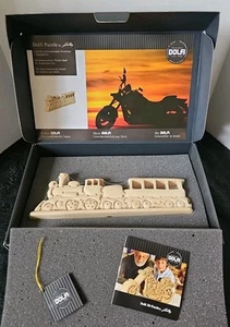 Dolfi Irresistible Wood Three Dimentional 3D Train Puzzle #14012 COA NIB Sealed. - Picture 1 of 9