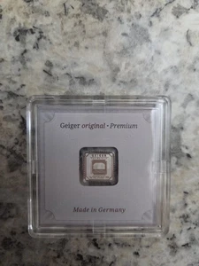 1-Gram Geiger Silver Bar (In Assay) 999 Fine  - Picture 1 of 2
