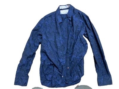 John Lennon Vintage Blue Dress Shirt Size Medium - Image 1 of 2