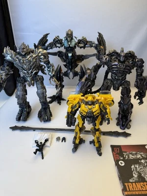 Transformers Studio Series Movie Lot of 4 DOTM Shockwave 3 Pack ROTF Megatron - Image 1 of 4