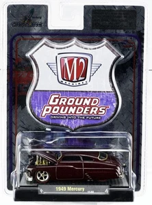 M2 Machines 1949 Mercury CHASE Ground Pounders - 81161 11-02 NRFP 2011 Burgundy - Bild 1 von 4