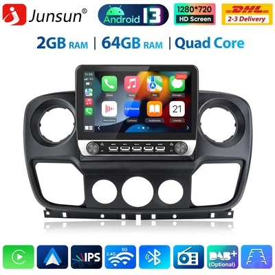 Carplay Android 13 Autoradio Für Renault Master/Nissan NV400/Opel Movano 2010-21 - Bild 1 von 4