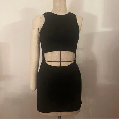 Vestido ajustado negro UNIF Foto 1 de 3