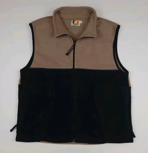 Gilet vintage Burton snowboard pile zip sport invernali outdoor USA colorblock  - Foto 1 di 6