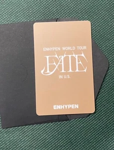 Enhypen Photo Cards 7 Card Set World Tour Fate - Picture 1 of 2