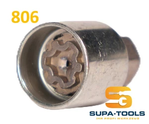 Original Audi 806 Code F Felgenschloss OEM Schlüssel Wheel Lock Key Radsicherung - Bild 1 von 9