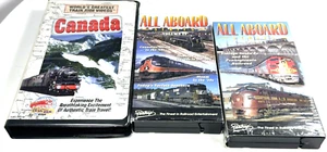 VHS Video Cassettes 3 Individual Railroad Tapes - Lot I - Bild 1 von 3