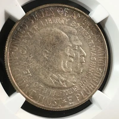 1952 50C Washington Carver Commemorative Half Dollar   NGC MS66      3472088-074 - Image 1 of 4
