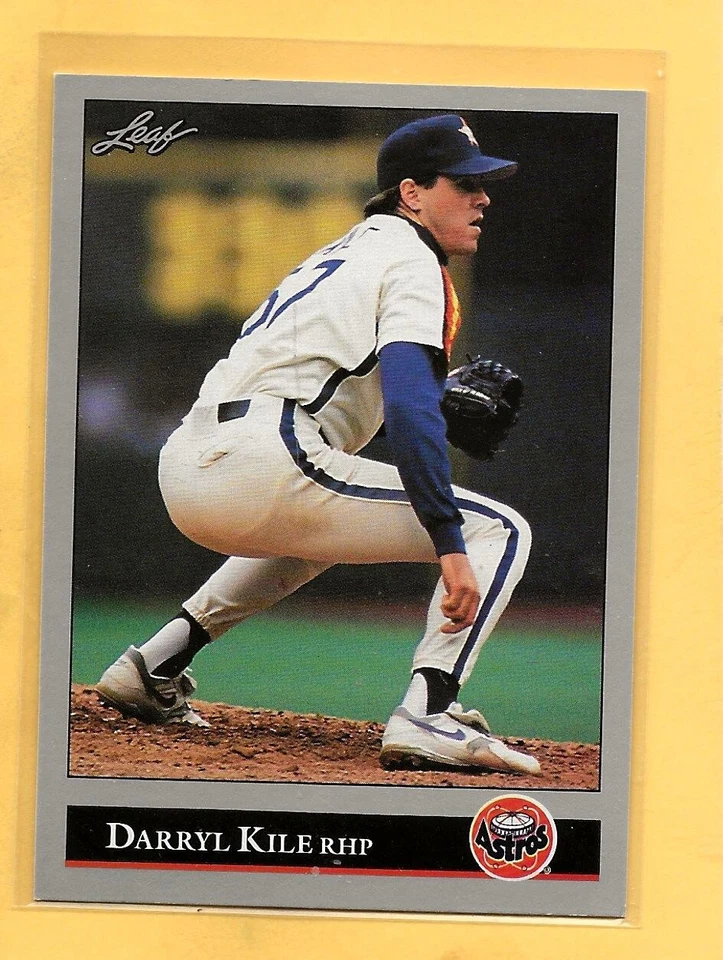 DARRYL KILE - 1992 Leaf - #198 - Astros - Comb. Shipping - Image 1 of 1