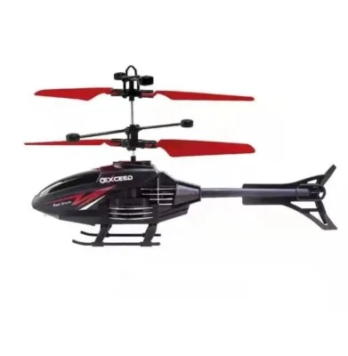 2 Channel Gedture Control Suspension Helicopter RC Remote Induction Aircraft... - Image 1 of 4