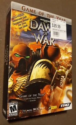 SEALED Warhammer 40000 Dawn of War Boxed Game PC CD-ROM 2004 Windows IBM - Image 1 of 2