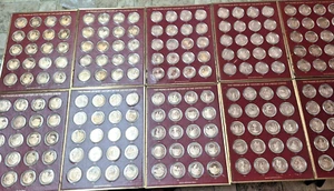 200 Bronze Coin Set - History of The United States of America - Picture 1 of 10