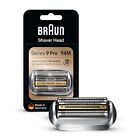 Pièce de rechange tête de rasoir Braun argent 94M, compatible avec la série 9 Pro