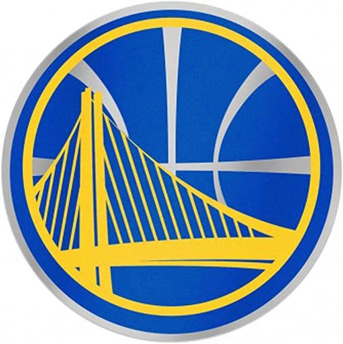 NBA Auto Badge Decal 4" - Image 1 of 2