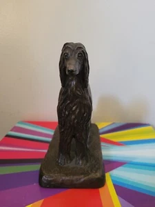 AFGHAN HOUND - unique Bronze dog sculpture - Picture 1 of 7