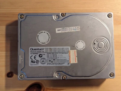 HDD Quantum Fireball EL2.5A 2,5Gb PATA | EL25A012 rev 01-B AEL8 1190 | RETRO PC - Immagine 1 di 4