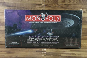 1998 Monopoly Star Trek The Next Generation Collector's Edition SEALED - Picture 1 of 6