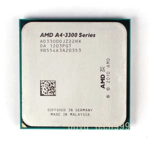 AMD A4-Series A4-3300 PROCESSOR 2.5GHZ/1M (AD3300OJZ22HX) Socket FM1 CPU - Picture 1 of 1