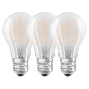 OSRAM LED E27 BULB 60W FROSTED FILAMENT GLS ES LIGHT BULB ARBITRARY - 3 PACK - Picture 1 of 9