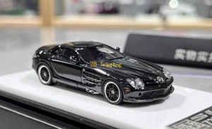 ZD BZMW 1:64 Black SLR Edition 722 Coupè Modello Sportivo Resina Diecast Auto BN - Foto 1 di 9