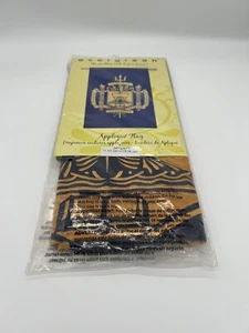 Naval Academy Blue / Gold Appliqued Flag NCAA 28" x 47" NCAA - Picture 1 of 4