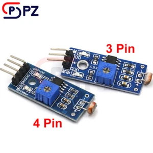 3/4 Pin Light Sensitive LDR Photoresistor Module LM393 for Arduino - Picture 1 of 8