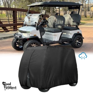 For Denago Rover XL Golf Cart Cover 4 Passenger Waterproof UV Heavy Duty Outdoor - Picture 1 of 14