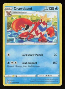 Crawdaunt SWSH09: Brilliant Stars #033/172 Uncommon Pokemon Card - Picture 1 of 2