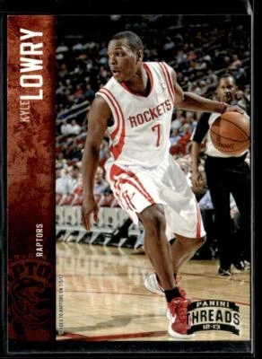 2012-13 Panini Threads Kyle Lowry Silver Century Proof #/99 HS - Image 1 of 2